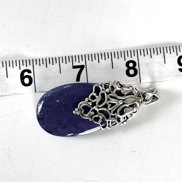 DOUG PAULUS* Vibrant Blue Lapis Lazuli Pendant - Picture 8 of 8